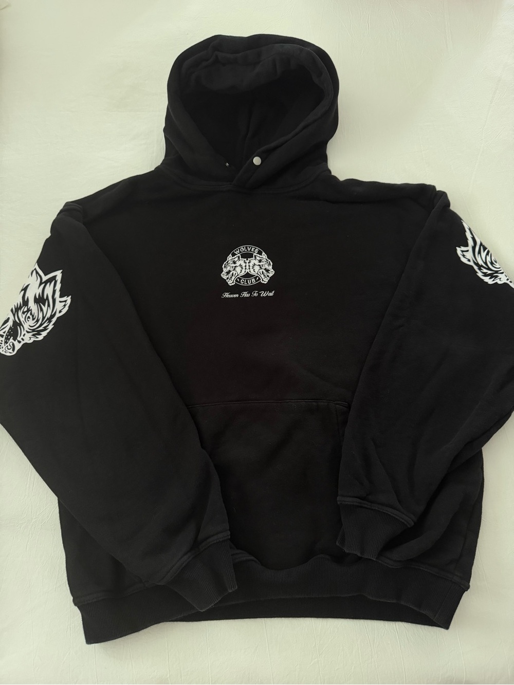Black Graphic Hoodie Sweatshirt Darc Sport  - Men